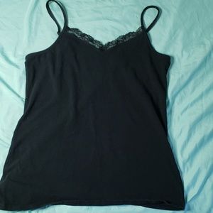 Torrid Black with Lace Camisole